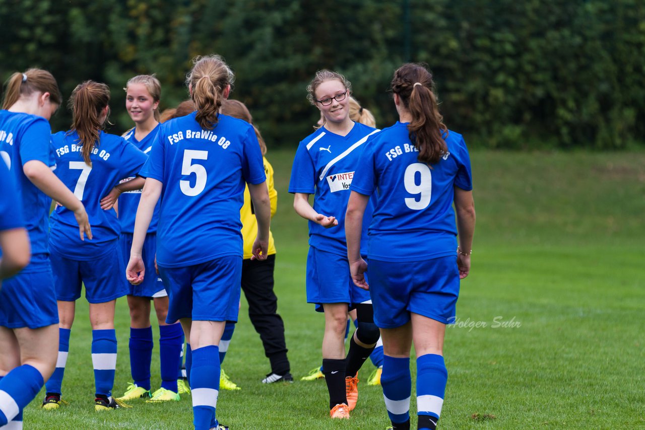 Bild 430 - B-Juniorinnen FSG BraWie 08 - JSG Sandesneben : Ergebnis: 2:0